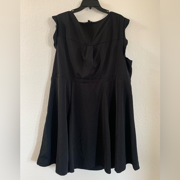 Torrid Black Ruffle Mini Dress - Picture 2 of 4